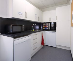 Office space with kitchen facilities